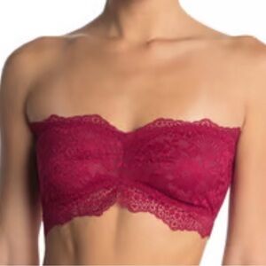 NWT Free People Lace Bandeau bra Lacey Looks Medium